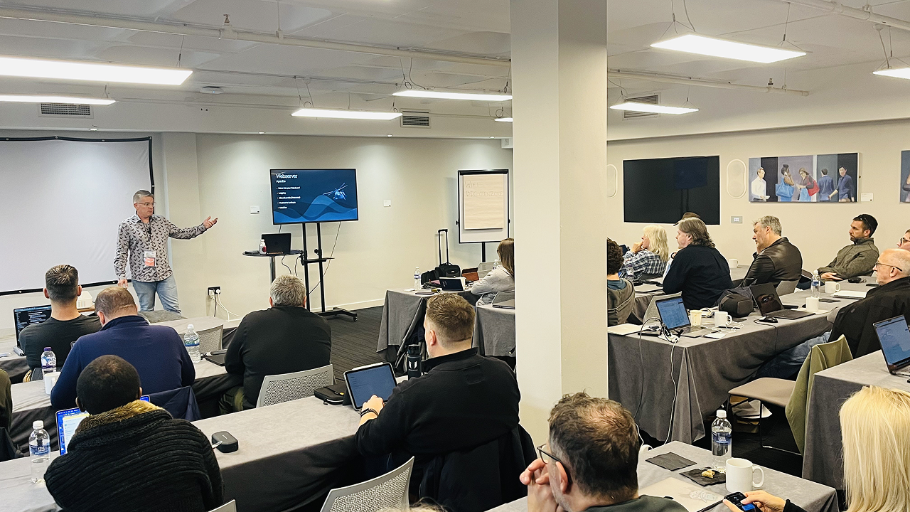 EECONF attendees networking and learning at the conference