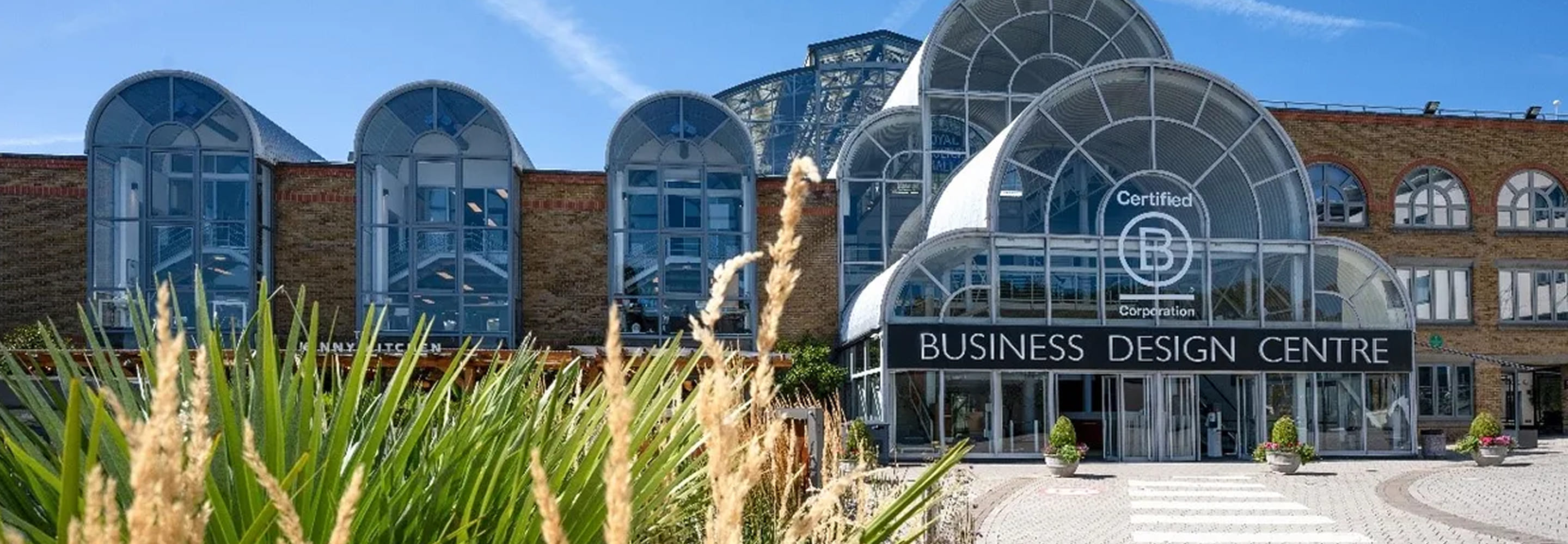 outside shot of the Business Design Centre in London